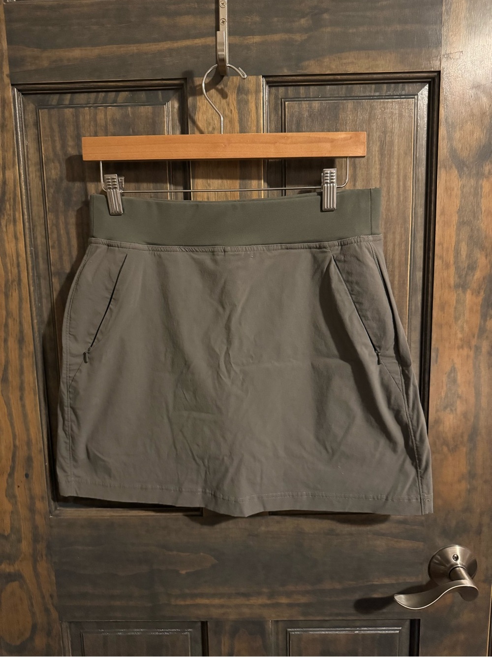 Eddie Bauer Olive Green Athletic Skort